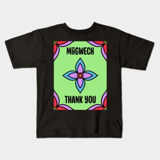 Thank You Ojibwe Kids T-Shirt